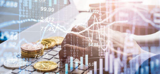 image showing graphs, gold coins, and cryptocurrency KHM Attorneys at Law Colorado Springs, Castle Rock